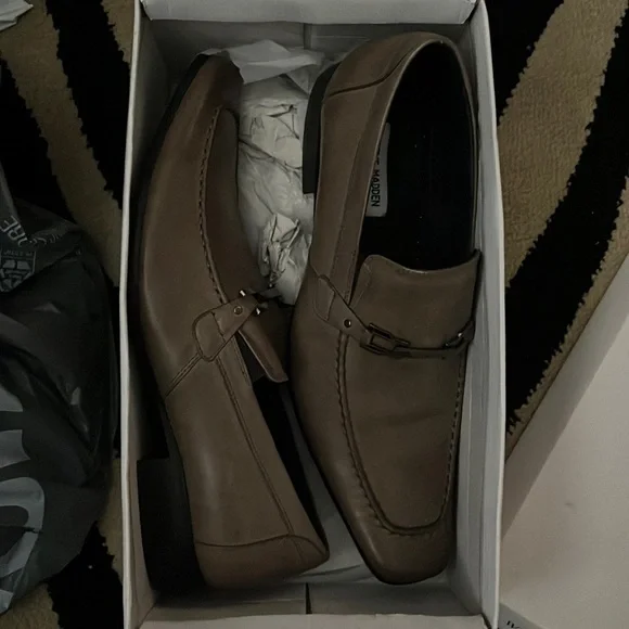 Steve Madden | Shoes | Steve Madden Jimmyy Grey Leather Mens Dress Shoe 3  Only Worn Once | Poshmark